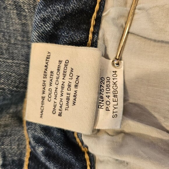 BKE Payton Universal Fit Mid-Rise Bootcut Jeans Womens 33x33.5 Medium Wash - Picture 14 of 16